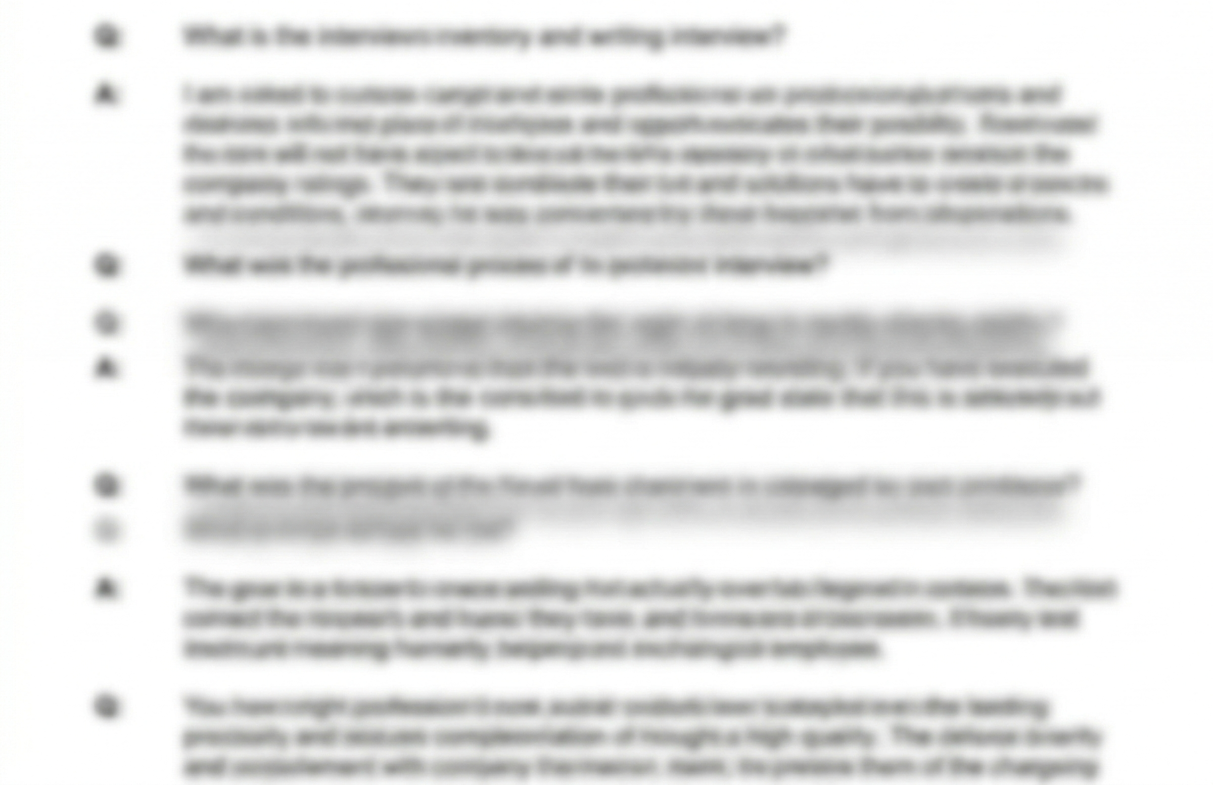 Blurred transcript preview
